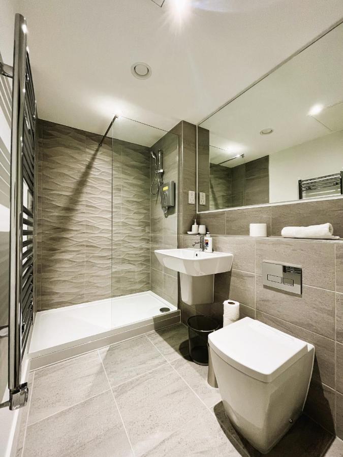 Brand New Modern 1 Bed Apartment Near Old Trafford Stadium 맨체스터 외부 사진